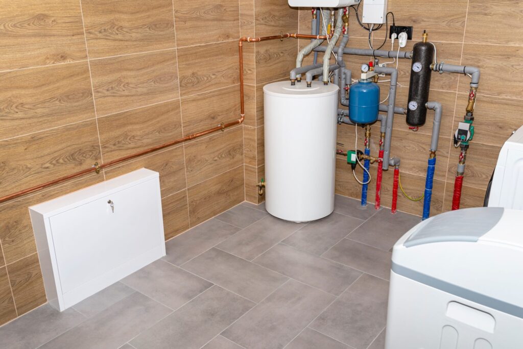 Residential water heater and plumbing system installed in Immokalee